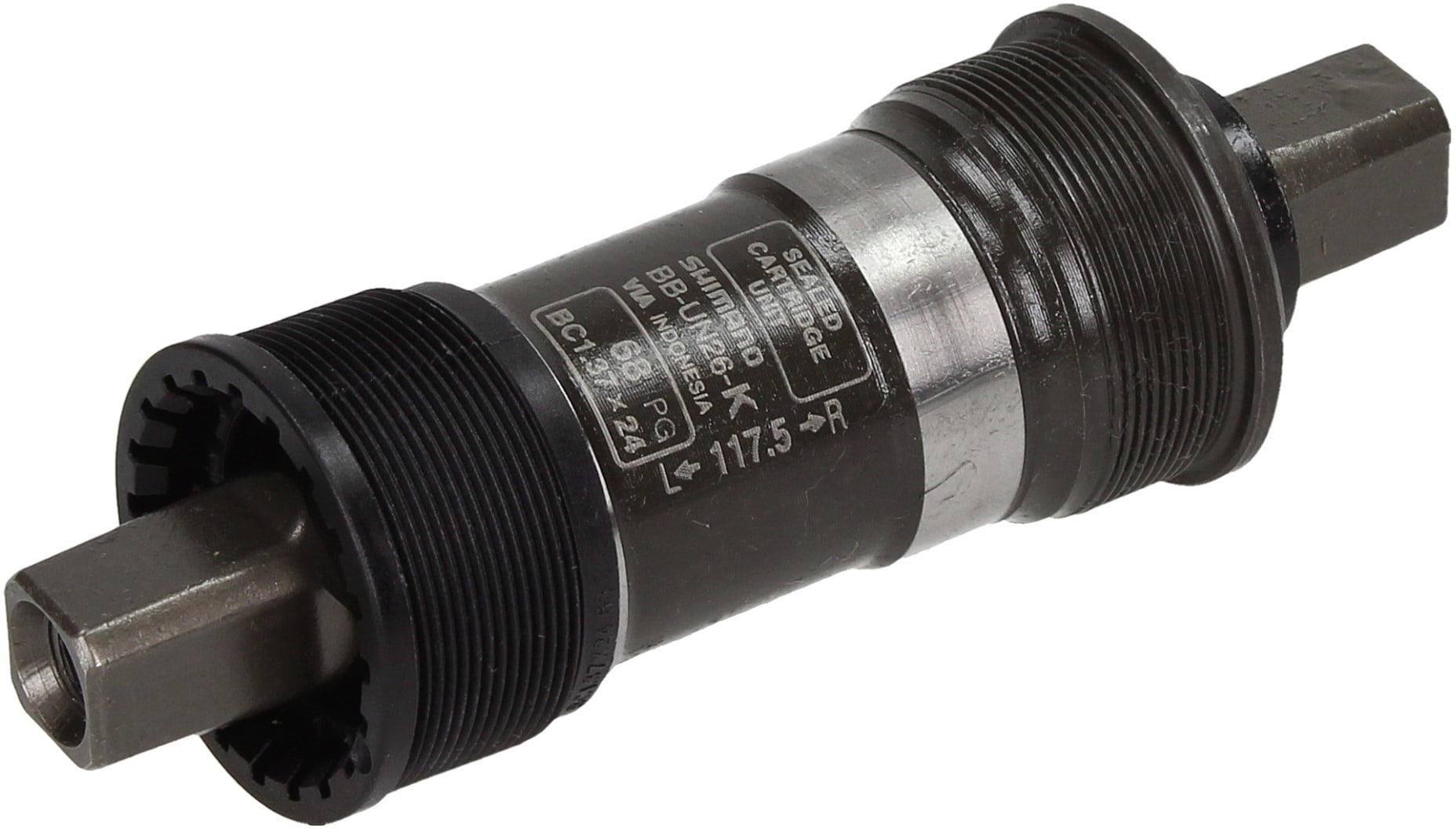 Каретка SHIMANO BB-UN26B, 68-117.5 mm photo 1